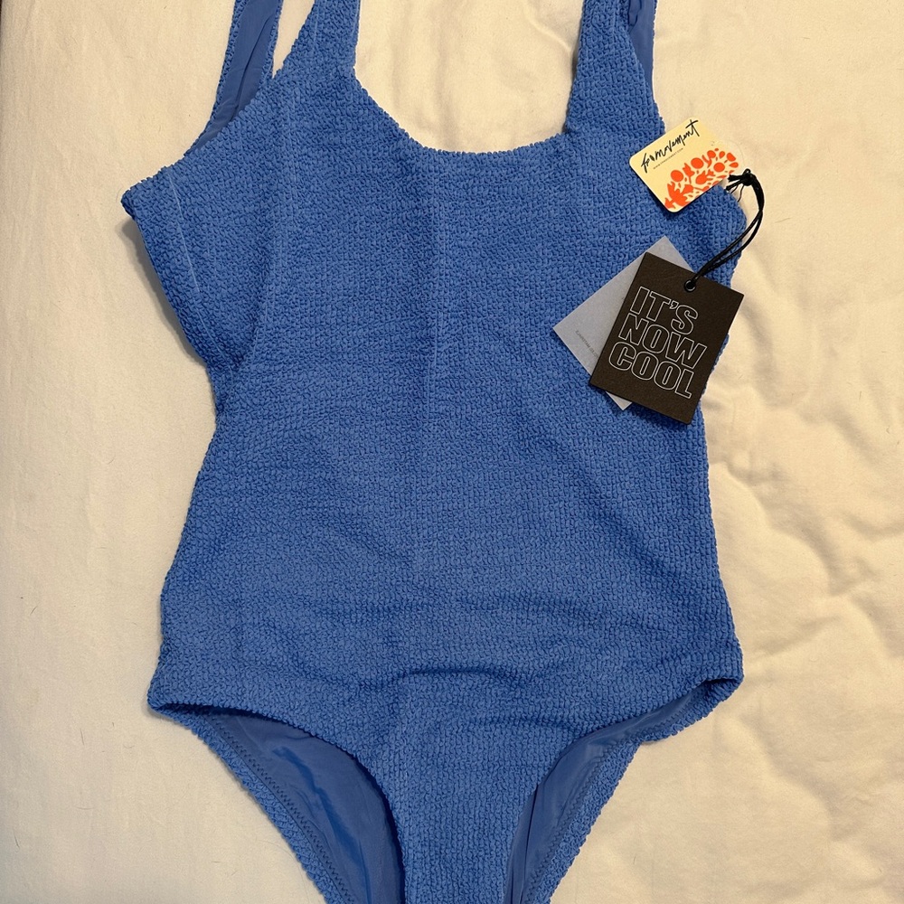 FP Movement by Free People Blue One Piece Swimsuit